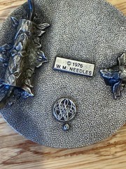 COLUMBUS DIVISION OF POLICE Belt Buckle 1976 W.M. Needles Bicentennial Cops 2.5”