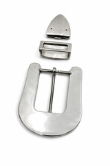Western buckle 3 Piece Buckle Set rhinostone leather belt buckle cowgirl 40mm