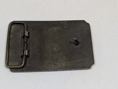 Vtg Marlboro Western Wells Fargo Stagecoach Silver Metal Belt Buckle