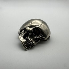 Copper Skull Buckle Hand Crafted Leather Belt Buckle DIY Hardware