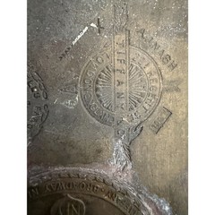 Tiffany Broadway new York A.J. Nash Belt buckle styled for wells and fargo go