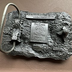vintage USA made BRANSON belt buckle COUNTRY MUSIC folk WESTERN missouri