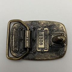 Schriners Scimitar Crescent and Star Camel Belt Buckle MM United Chicago 1983