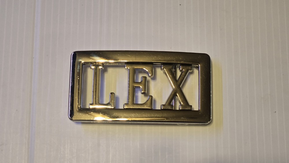 LEX Custom Personalized Name Belt Buckle -Put your name or word on Buckle