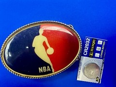 NBA Basketball Player Led Light Flashing Belt Buckle W/ Fresh Battery!