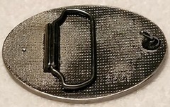 I Will Give Up My Gun When They Pry It From My Cold Dead Fingers Enamel Buckle