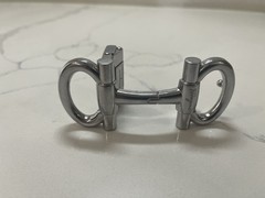 Unisex Salvatore Ferragamo Alloy Belt Buckle Silver For 3.5cm Leather Strap