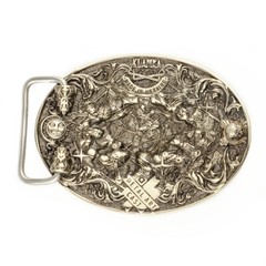 Cancer german silver belt buckle, Cancer Crab Horoscope Astrological Zodiac Sign