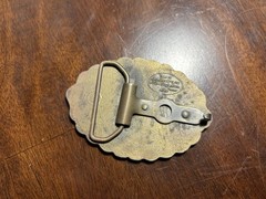 1976 Chevrolet Bicentennial Belt Buckle Chevy Eagle Logo R Roberts USA RARE GMAD