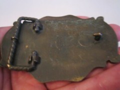 1978 INDIAN THEME BELT BUCKLE GW-17