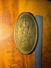 JEEP JEEPERS JAMBOREE 1987 35th Anniversary Belt Buckle Shotgun England