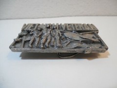 1983 Bergamot Brass Works Vietnam Veteran Belt Buckle ~ Made In USA