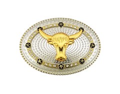 Bull Long Horn Texans Style Belt Buckles Womens Mens Western Cowgirl Cowboy New