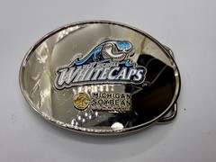 West Michigan Whitecaps Baseball Team Soybean Committee Belt Buckle