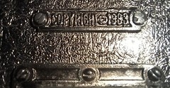 VTG 1983 The Great American Buckle Co ENAMEL EAGLE QD1243 Belt Buckle 3 3/4&Prime; USA