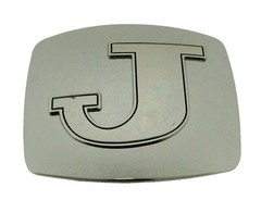 Initial J Letter j Belt Buckle New Men Women Western Really Cowboy Silver Metal