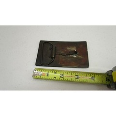 Colt Patent Firearms Mfg Co Belt Buckle Brass Tone Samuel Colt Police Depts Bank