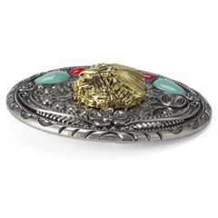 Skull belt buckle for men&rsquo;s Western cowboy motorcycle riding