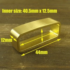 Solid Brass Single Tongue Pin Hippie Belt Buckles for 38mm width belt XH109