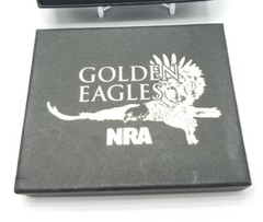 NRA 2013 Golden Eagles Limited Edition Belt Buckle With Box NEW No papers