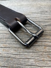 Copper Belt Buckle – Gunmetal Blue 1 1/4, 1 3/8, 1 1/2, 1 5/8  inch – USA Made