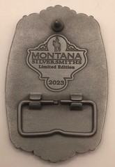 2023 Pendleton Whisky Let&rsquo;er Buck Limited Montana Silver Smiths belt buckle