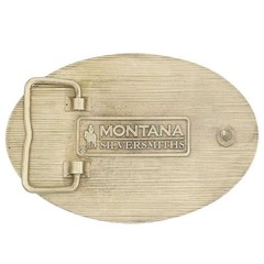 Montana Silversmiths Attitude Right To Bear Arms 2A Eagle Western Belt Buckle