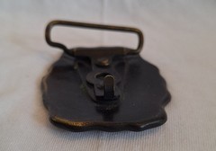Vintage Oden Inc Personalized Solid Brass Belt Buckle Says « JOE »