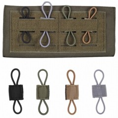 Tactical MOLLE Elastic Molle Ribbon Buckle Outdoor Military Hiking Hunting Tools