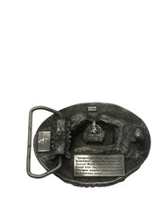 Siskiyou Bass Fishing Enamel & Metal Belt Buckle F-40