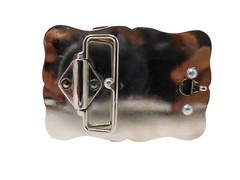 Belt Buckle Cowboy Sliver,Gold,,Metal