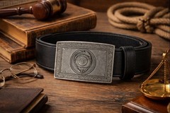 Protect and Serve Law Enforcement Belt Buckle – Made In Scotland