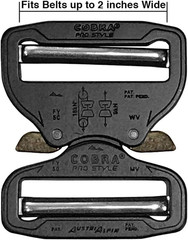 Adjustable Dual 2 In. (50Mm) Quick-Release Buckle by