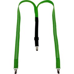 Lime Green LED Light Up Adult Suspenders Party Accessories Adjustable