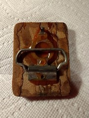 HANDMADE Elk MENS BELT BUCKLE CASUAL Blemished chipped Hunters Deer