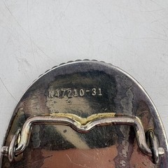 Vintage JTX Western Montana Silversmiths Cowboy Belt Buckle Silver Plate