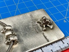Rock Star 2001 Great American Products Statement Novelty Vintage Belt Buckle