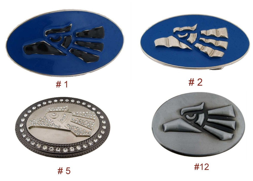Hecho en Mexico Belt Buckle Eagle New Mens Westen Mexican Women Western Silver