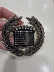 Famous Stars And Stripes Belt Buckle Cadillac Style Emblem