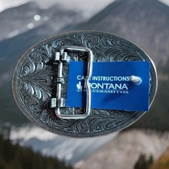 👀Montana Silversmiths Canada Pride Sesquicentennial 150 Yrs Belt Buckle NIB🍁