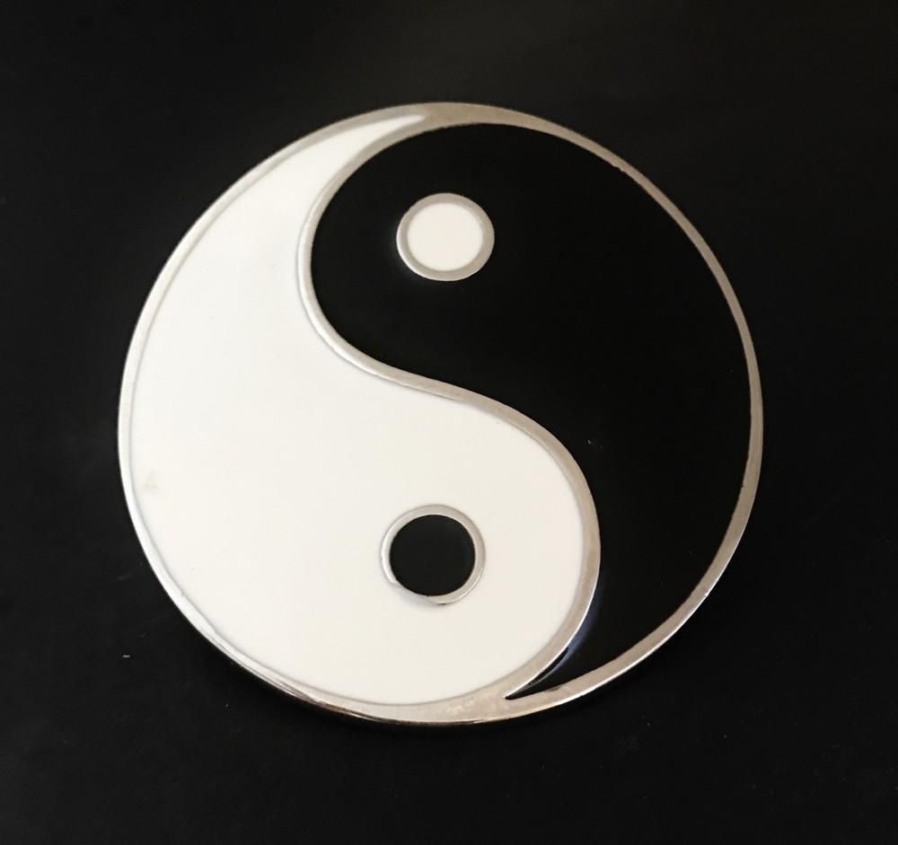 Nature Ying Yang China Chinese Symbol Belt Buckle Buckles