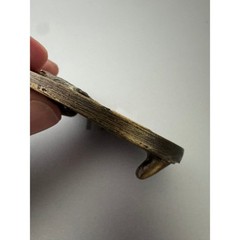 Vintage 1986 B.A.S.S. Member Belt Buckle Great American Buckle Co Fishing Brass