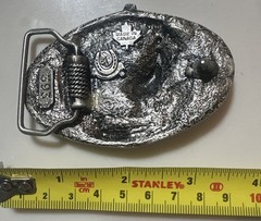 Sailing Ship Yacht Race Belt Buckle