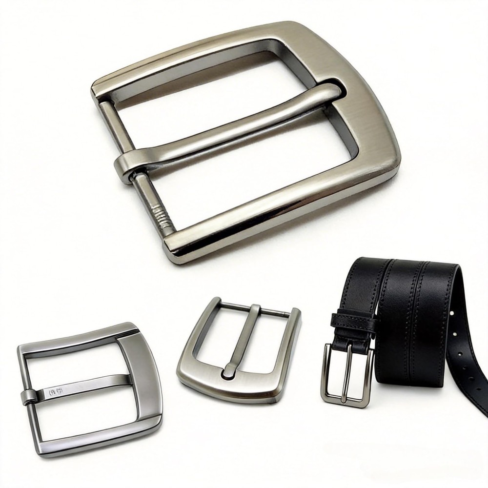 Belt Buckle for Men, Belt Buckle, Zinc Alloy Polished, 40mm, Single…