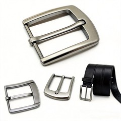 Belt Buckle for Men, Belt Buckle, Zinc Alloy Polished, 40mm, Single…