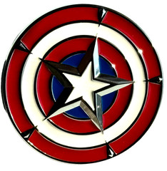 CAPTAIN AMERICA Marvel Comics Licensed Belt Buckle – Makes a great gift!