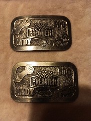 New Vintage Indy 500 Belt Buckle Premier