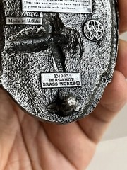 VTG 1983 BERGAMOT Brass Works USA – Canadian Goose BELT BUCKLE D-146