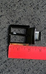 Versace Collection Italy Belt Buckle Gunmetal/Gold Metal