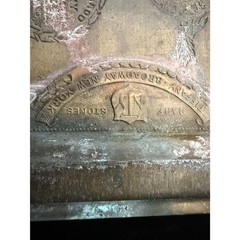 Tiffany Broadway new York A.J. Nash Belt buckle styled for wells and fargo go